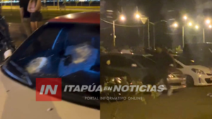TIKTOKER, BALAZOS Y MACHETAZOS EN LA COSTANERA DE ENCARNACIÓN 