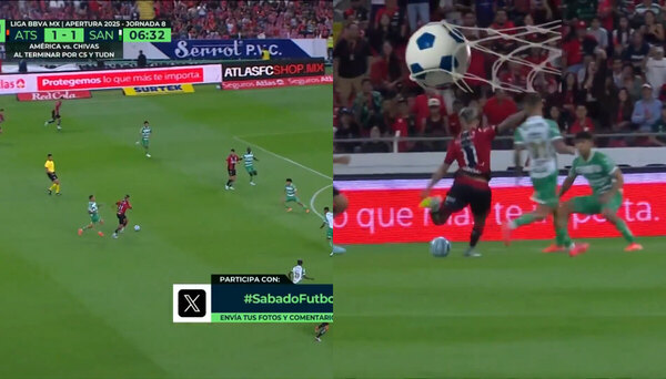 Versus / Diego González confirma su buen momento en Atlas con un golazo