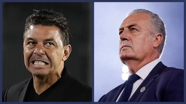 Marcelo Gallardo se refirió a las declaraciones de Gustavo Alfaro sobre Matías Galarza