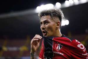 Diego González anota para el Atlas en México - Fútbol - ABC Color