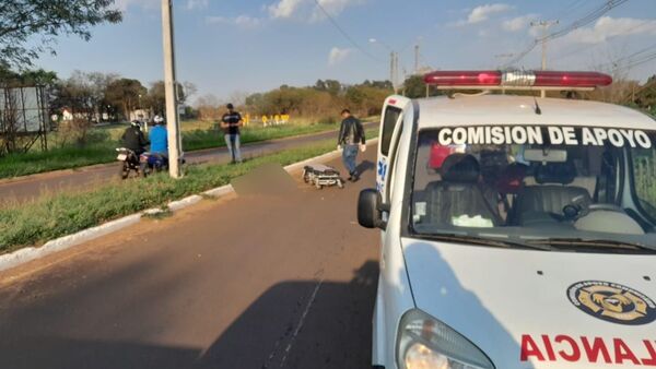 Motociclista fue encontrado sin vida en Capitán Bado