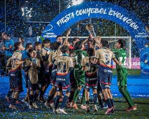 Cerro Porteño conquistó la CONMEBOL Liga Evolución Sub 13
