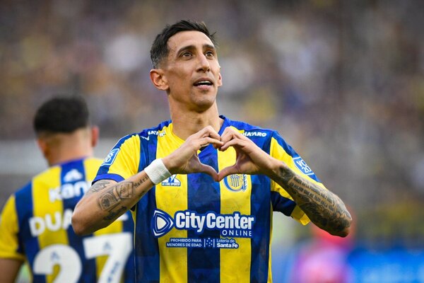 Versus / Di María frustra racha victoriosa de Boca al anotar un gol olímpico para Rosario Central