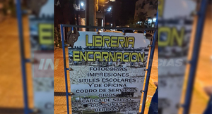 HURTARON DINERO DE UNA LIBRERÍA EN EL CENTRO DE ENCARNACIÓN