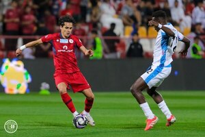 Versus / Jesús Medina debuta con gol en la exótica liga de Arabia Saudita