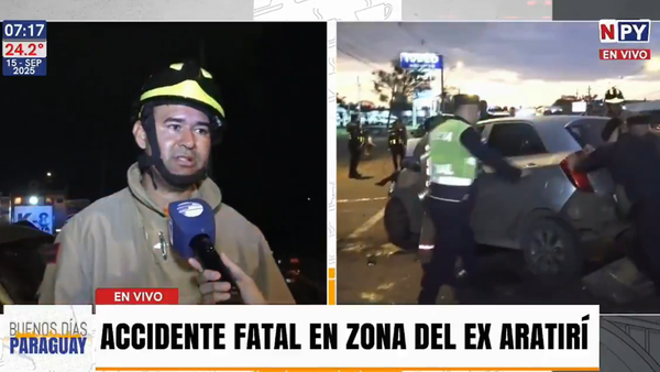 Conductor muere en accidente tras impactar por el muro de un puente