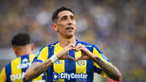 Ángel Di María anota gol olímpico con Rosario Central en el empate frente a Boca Juniors