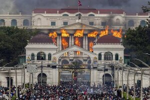 Desmienten muerte de esposa de un exprimer ministro nepalí atacada en protestas