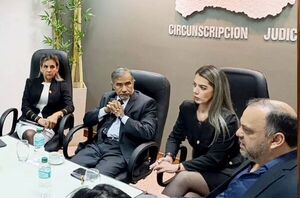 Jornada de trabajo del ministro Ramírez Candia en Coronel Oviedo
