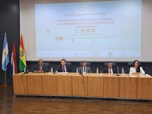 Culminó el III Congreso de Intercambio de Experiencias y Modelos de Administración de Justicia Ordinaria y Constitucional