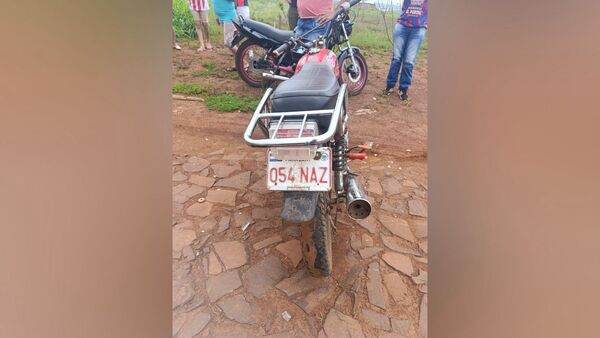 Motociclista resultó lesionado en accidente de tránsito en Cambyretá