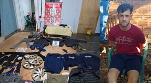 Detienen a funcionario municipal de Minga Guazú por asalto a recicladora
