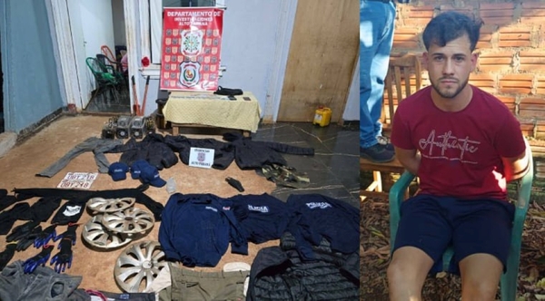 Detienen a funcionario municipal de Minga Guazú por asalto a recicladora