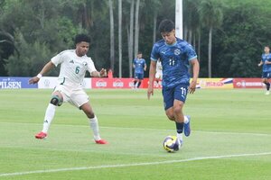 Paraguay igualó con Arabia Saudita en amistoso sub 20