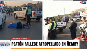Peatón fallece atropellado al intentar cruzar la ruta ex Acceso Sur