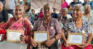 Diario HOY | Cultura distinguió a mujeres indígenas y otorgó declaratoria de sitio sagrado en Bahía Negra