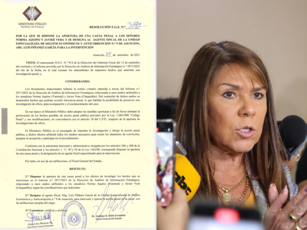 Oposición pide cambio de fiscal en polémico caso