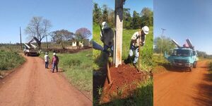 HISTÓRICO ACCESO A LA ENERGÍA ELÉCTRICA EN COMUNIDAD MB0Y KAE