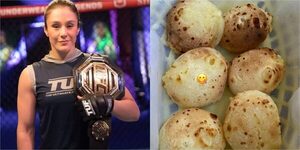 Popular / ¡Famosa luchadora de UFC apareció comiendo chipas!
