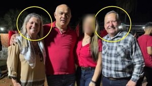 Hermano de Bachi celebra aniversario de la ANR con los padres de jueza que debe definir su sentencia