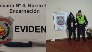 Presunto asaltante fue detenido tras intentar robar a una enfermera en Encarnación