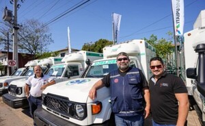 Entregan 3 nuevas ambulancias para Santa Rosa, Santa Rita y Mallorquín