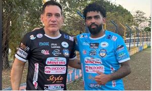 Popular / El "Colorado" Gamarra fue invitado estrella en un partido so'o solidario en Brasil
