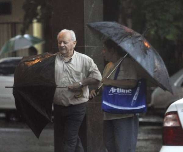 Meteorología: martes llega con más lluvias y alerta de tormentas  - Clima - ABC Color