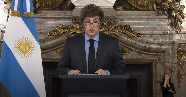 La Nación / “Lo peor ya pasó”, dice Milei al anunciar varios aumentos en el presupuesto