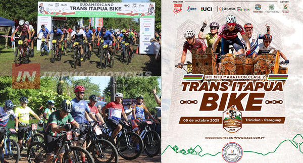 VUELVE EL TRANS ITAPÚA BIKE 2025 CON UN ESCENARIO HISTÓRICO