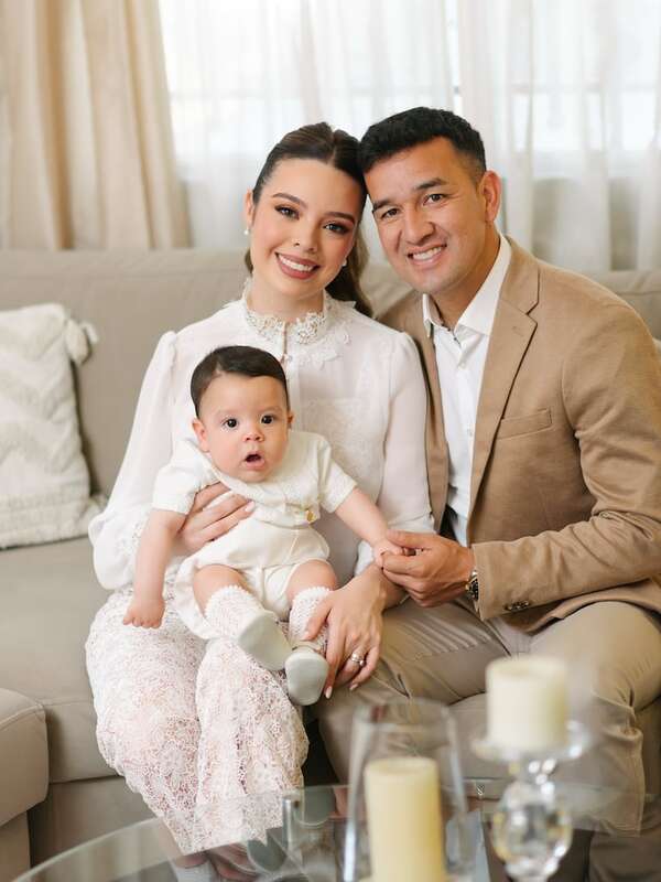 Renzo Bautista, el hijo de Néstor Camacho, ya es cristiano - Gente - ABC Color