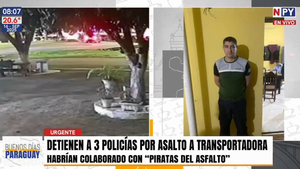 Policías detenidos por presunta “colaboración” con piratas del asfalto en Caaguazú