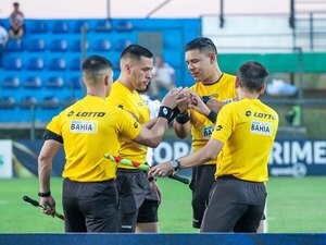 Autoridades para el juego Cerro Porteño vs. Atlético Tembetary