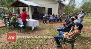 INTENDENTE DE TRINIDAD SE REUNIÓ CON VECINOS Y AGRICULTORES DE ITÁ VERÁ
