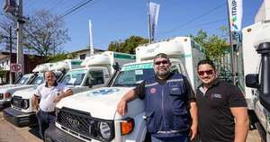La Nación / Con tres nuevas ambulancias, Alto Paraná completa diez en tres meses