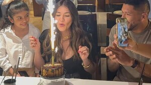 Popular / (GALERÍA) ¡Capitán de Olimpia le festejó el cumple a su doña!