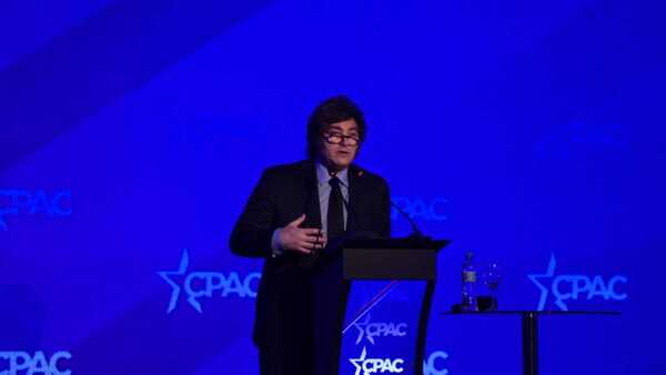 Milei prohibió a periodistas filmar su presentación en la CPAC