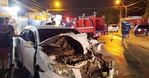 Diario HOY | Conductor alcoholizado choca contra un camión volquete en Ypané