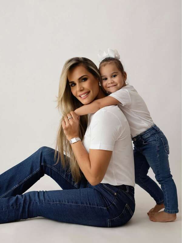 Tania Domaniczky celebró los 3 años de su princesita Mía - Gente - ABC Color