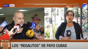 Los ''regalitos'' de Payo Cubas al Congreso Nacional