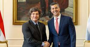 La Nación / Peña y Milei fortalecen agenda bilateral apuntando a mayor crecimiento de Argentina y Paraguay