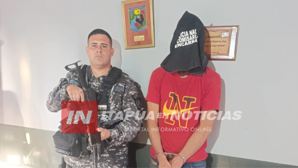 DETENIDO EN ENCARNACIÓN POR ÓRDENES DE CAPTURA PENDIENTES