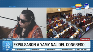 Expulsaron a Norma Aquino, alias "Yamy Nal" del Congreso