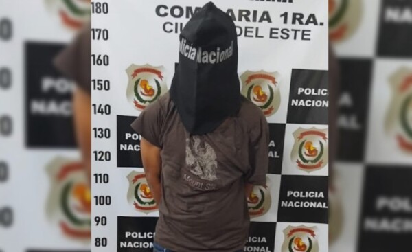 Detienen a hombre por robo agravado con arma blanca en el microcentro