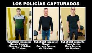 Capturan a tres policías de Independencia por asalto a convoy de camiones en Caaguazú - Policiales - ABC Color