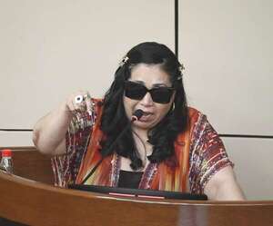 Las amenazas de Yamy Nal: se acordó hasta de la “mamá” de Terminator - Política - ABC Color