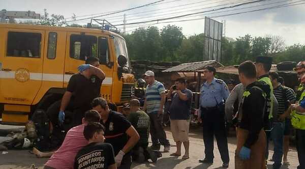 Accidente laboral en San Lorenzo: trabajadores fallecen en desagüe cloacal - Noticiero Paraguay