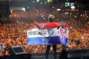 Popular / (GALERÍA) ¡Atendé lo que dijeron los de Green Day luego de su show en Paraguay!