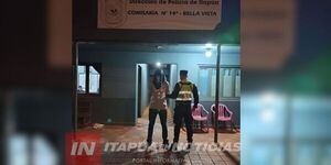  EX POLICÍA CON ARRESTO DOMICILIARIO FUE DETENIDO EN BELLA VISTA 