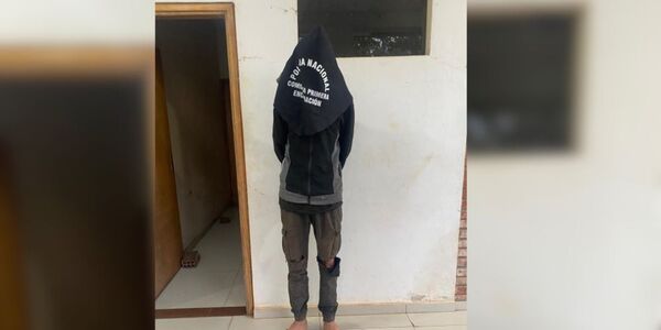APREHENDIERON A JOVEN BUSCADO POR HURTO EN ENCARNACIÓN